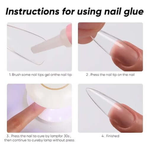 Fast Nail Glue/20Pcs - NailSala