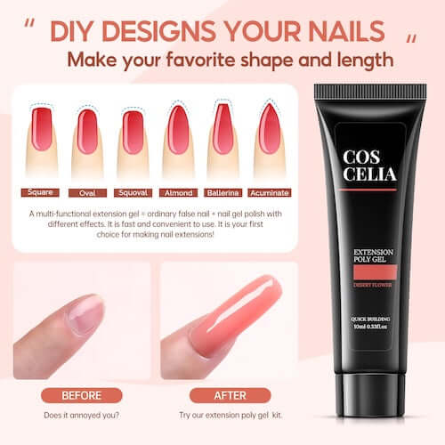 Poly Gel Nail Extension Kit - 20 Colours - First Come, First Win! - NailSala