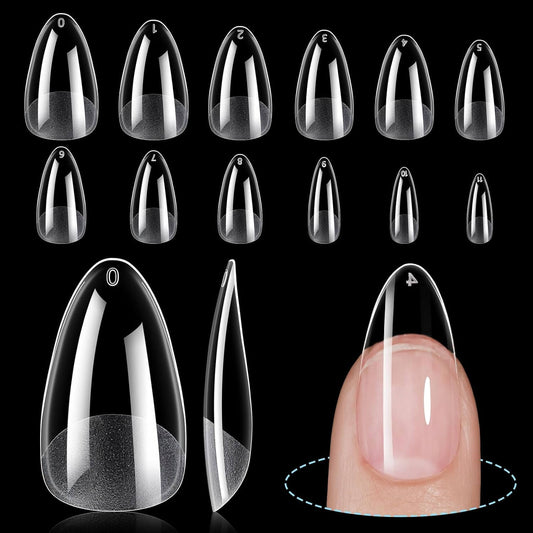 Full Cover Nail Tips/600 Pcs - NailSala