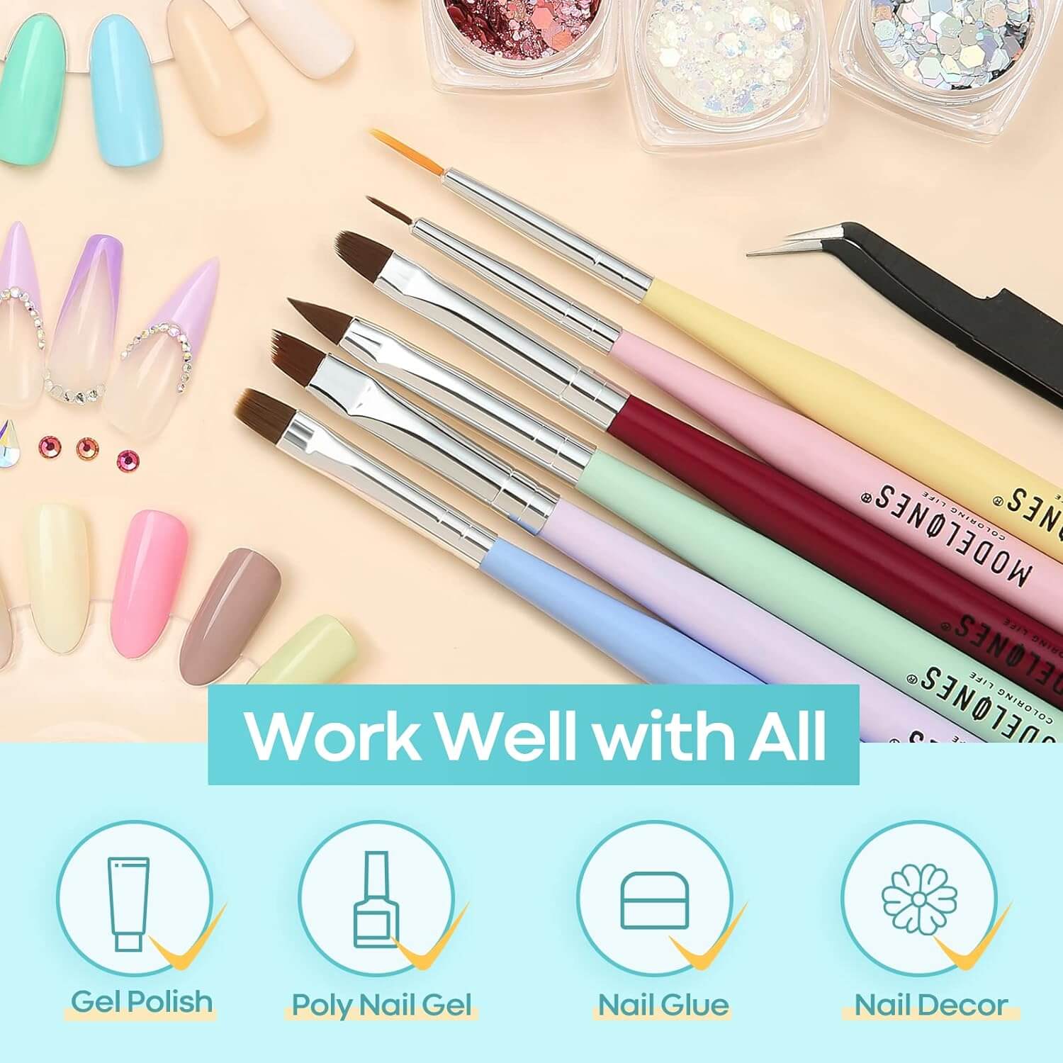 Nail Art Brush Set - NailSala