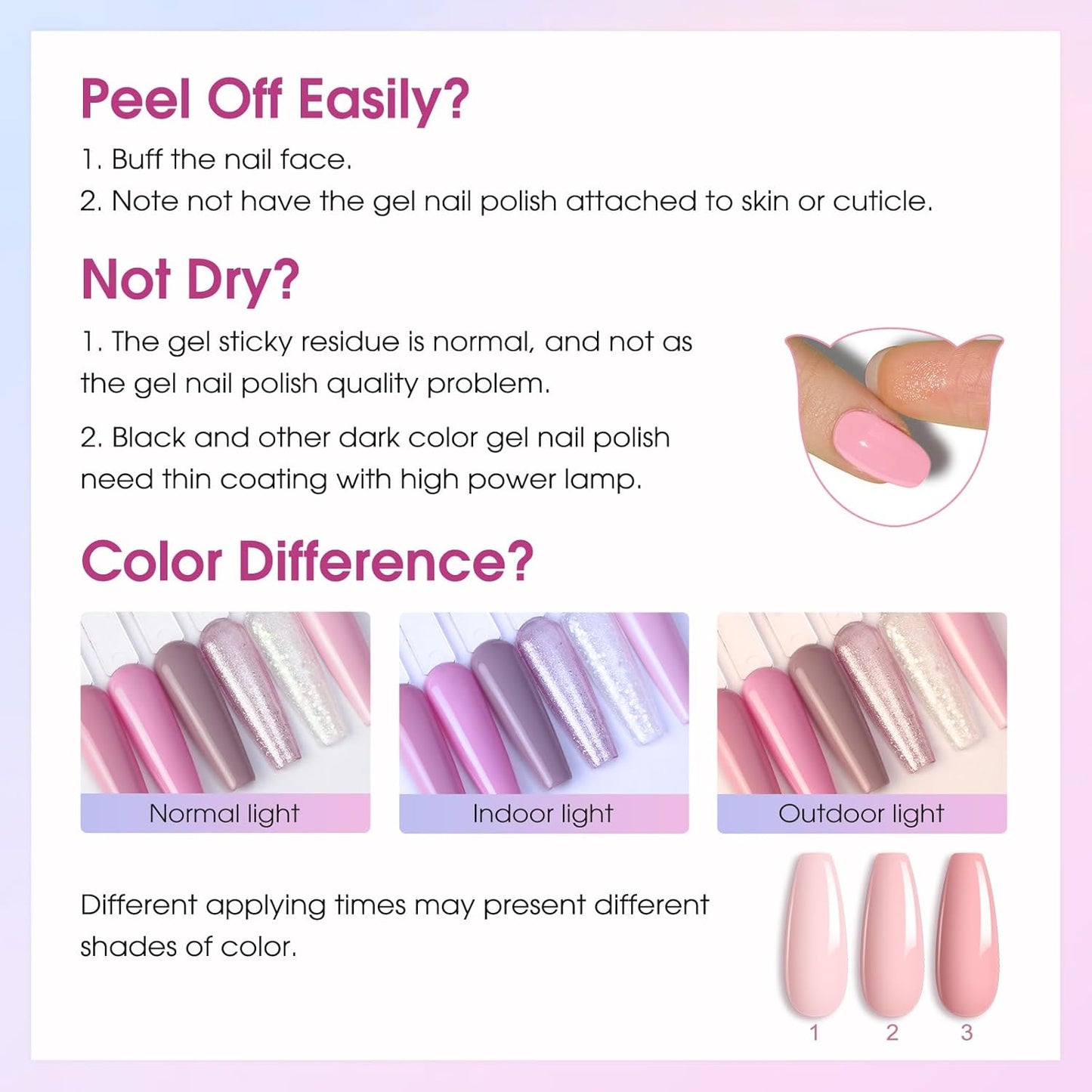 Gel Nail Polish Kit - 9 colors 🔥 Best Offer 🔥