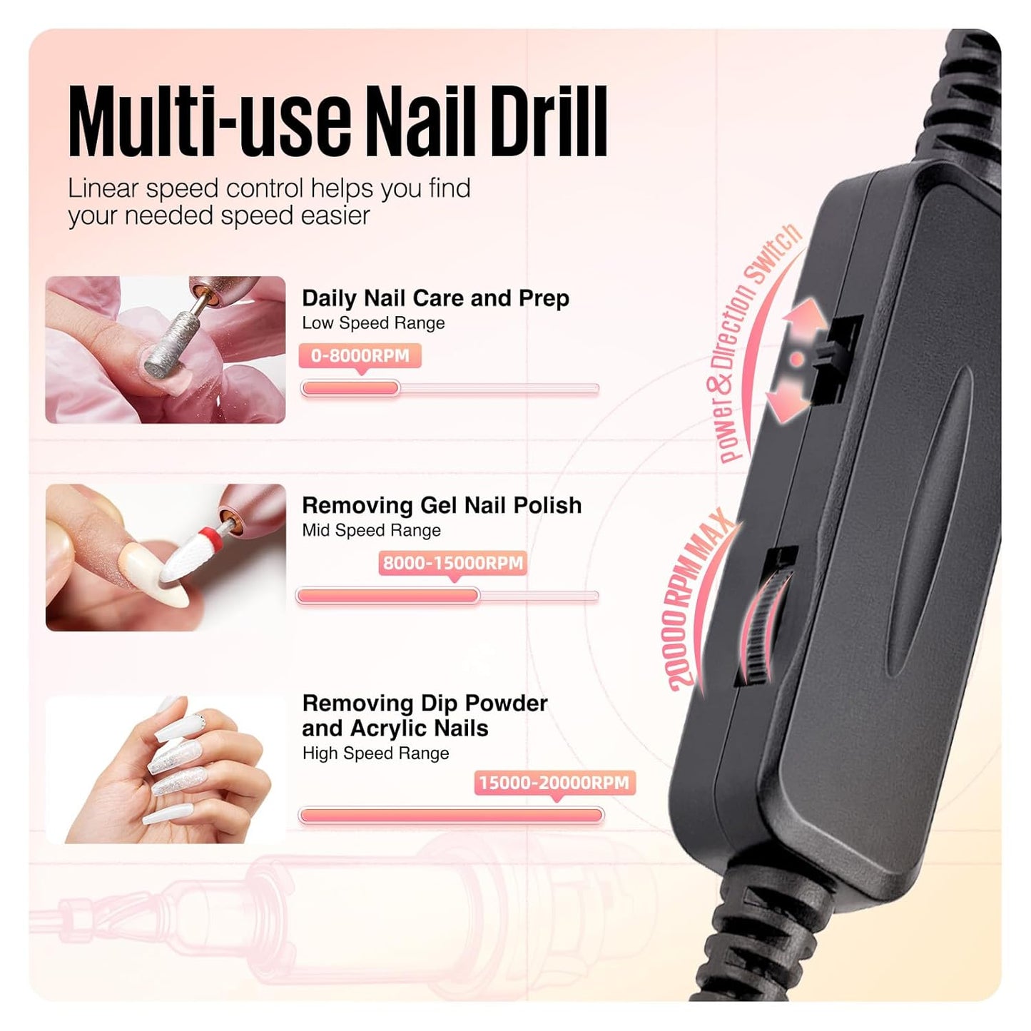 Nail Drill - 16 PCS Kit