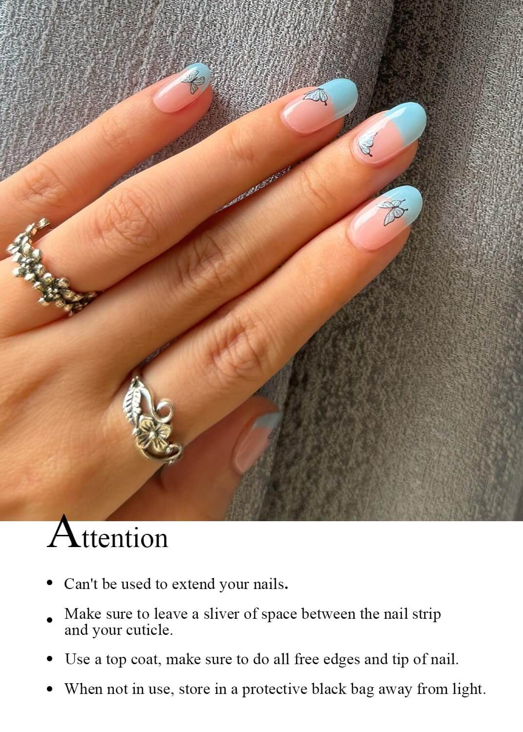 Semi Cured Gel Nail - Winter Vibes - 20 PCS - NailSala