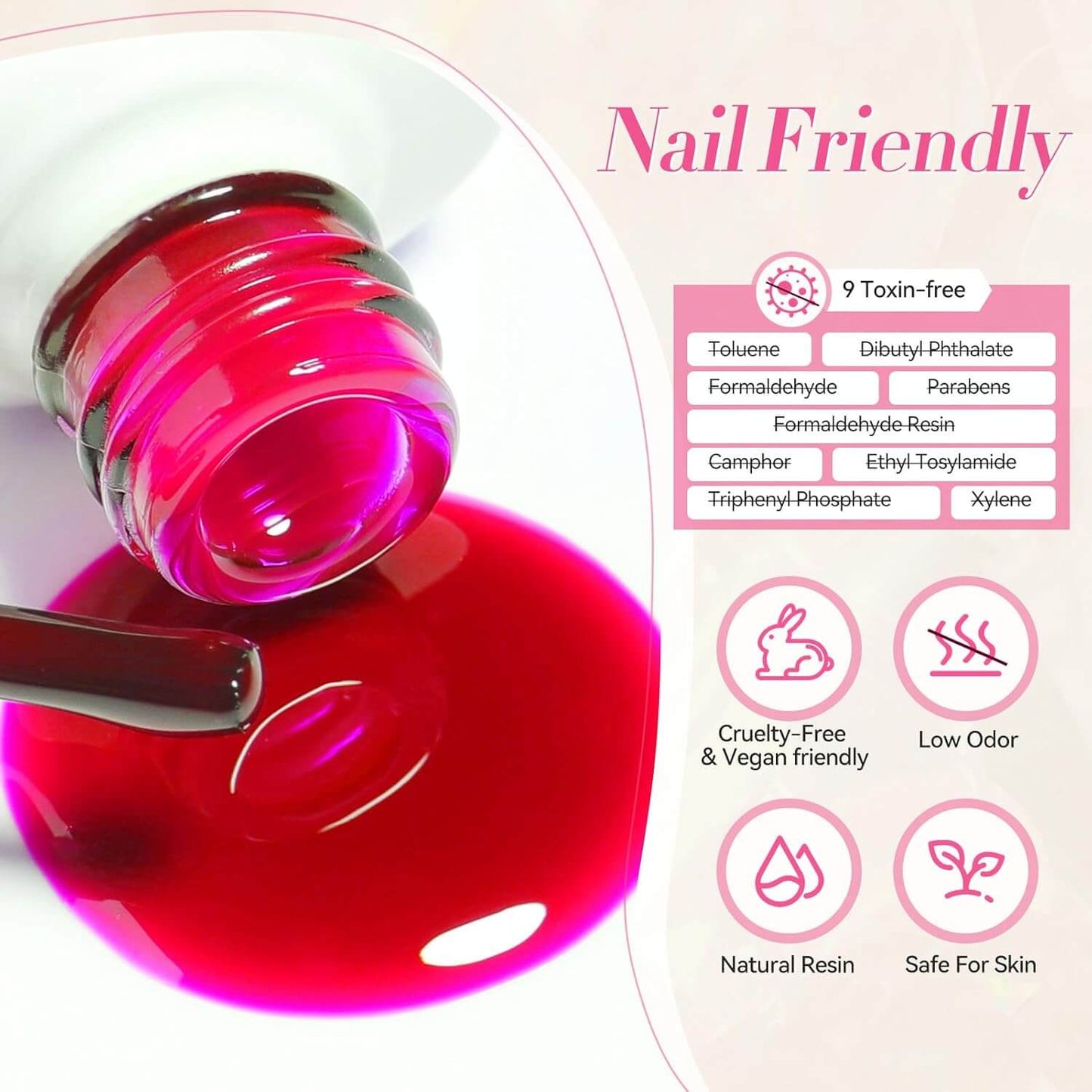 Jelly Gel Nail Polish - 6 Colours - New Year's Gift - NailSala