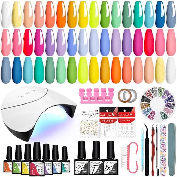 Gel Nail Polish Kit - 24 Colours 😍 Unbeatable Deal 😍 3 Days Delivery - NailSala