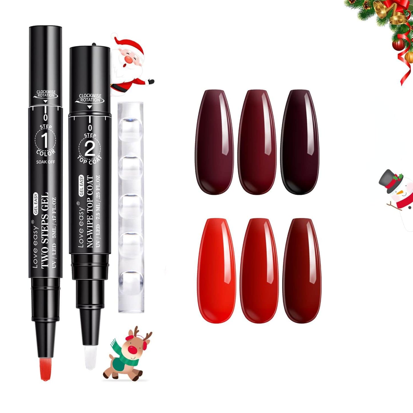 Gel Nail Polish Pen - Set 6 Colours 🔥 Don't miss out 🔥 - NailSala