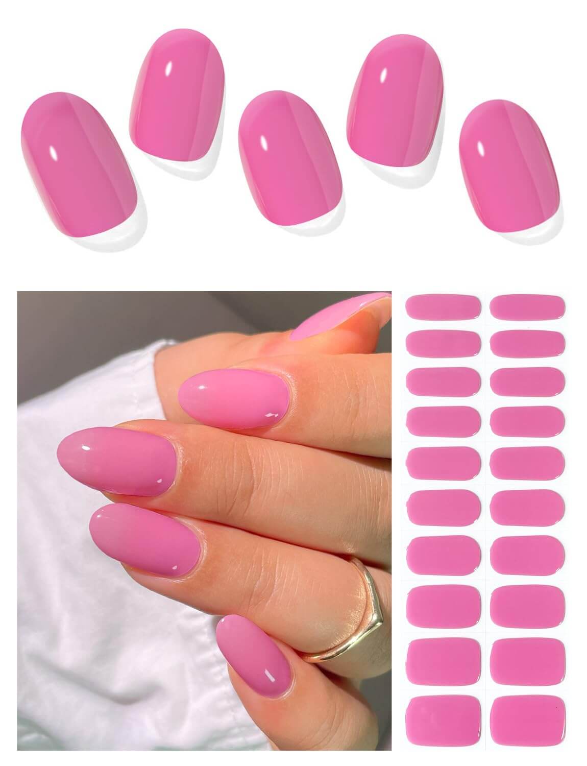 Semi Cured Gel Nail - Winter Vibes - 20 PCS - NailSala