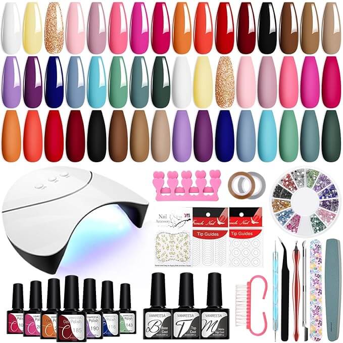 Gel Nail Polish Kit - 24 Colours 😍 Unbeatable Deal 😍 3 Days Delivery - NailSala