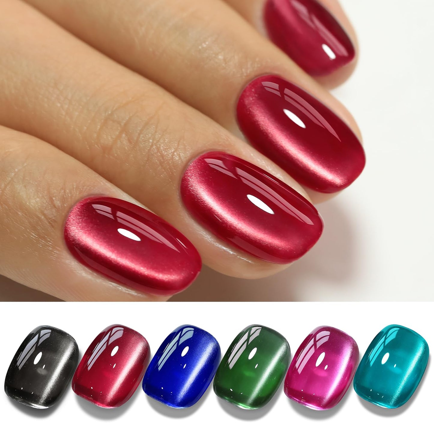 Magnetic Cat Eye Gel Nail Polish/6Pcs 🔥Total Savings Pack🔥