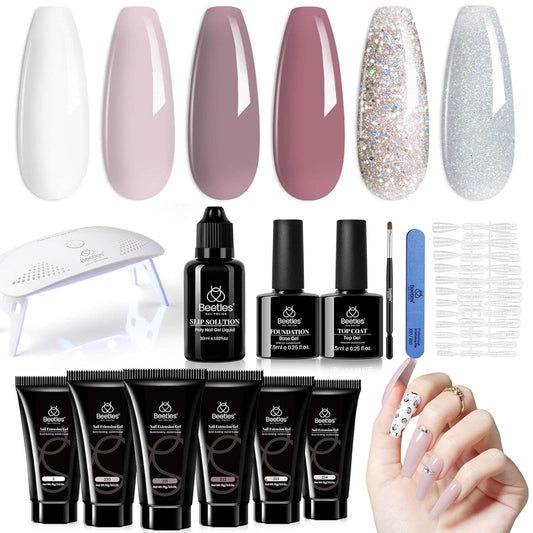 Poly Gel Nail Extension Kit - Winter Collection - 6 Colours - NailSala