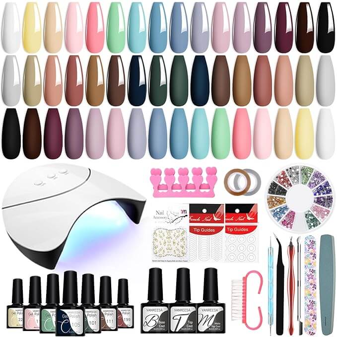 Gel Nail Polish Kit - 24 Colours 😍 Unbeatable Deal 😍 3 Days Delivery - NailSala