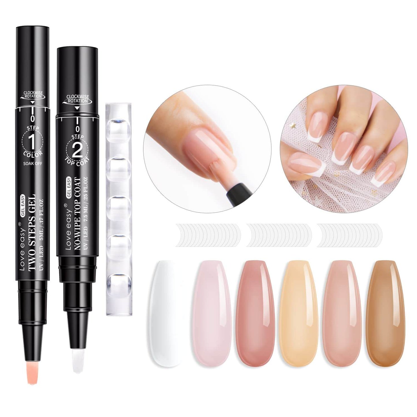 Gel Nail Polish Pen - Set 6 Colours 🔥 Don't miss out 🔥 - NailSala