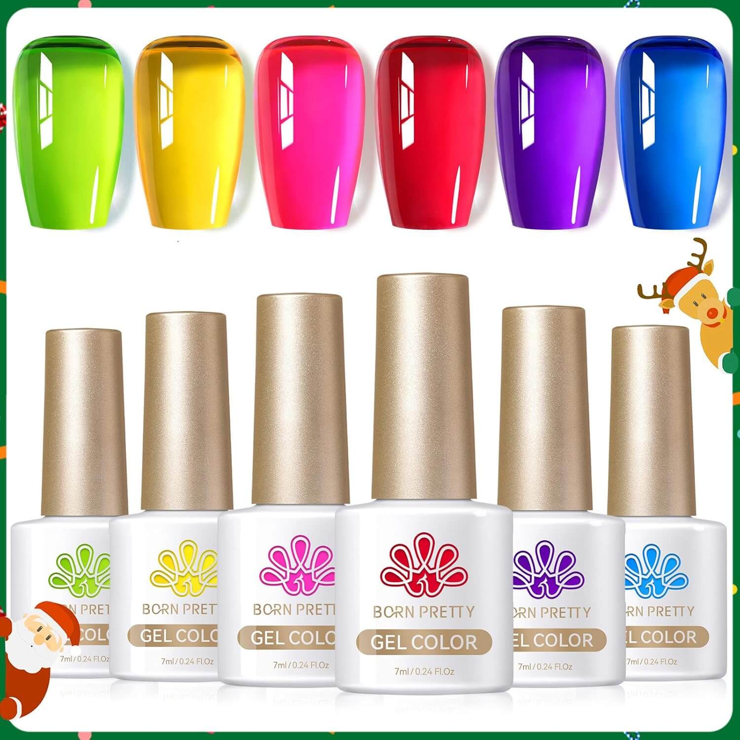 Jelly Gel Nail Polish - 6 Colours - New Year's Gift - NailSala