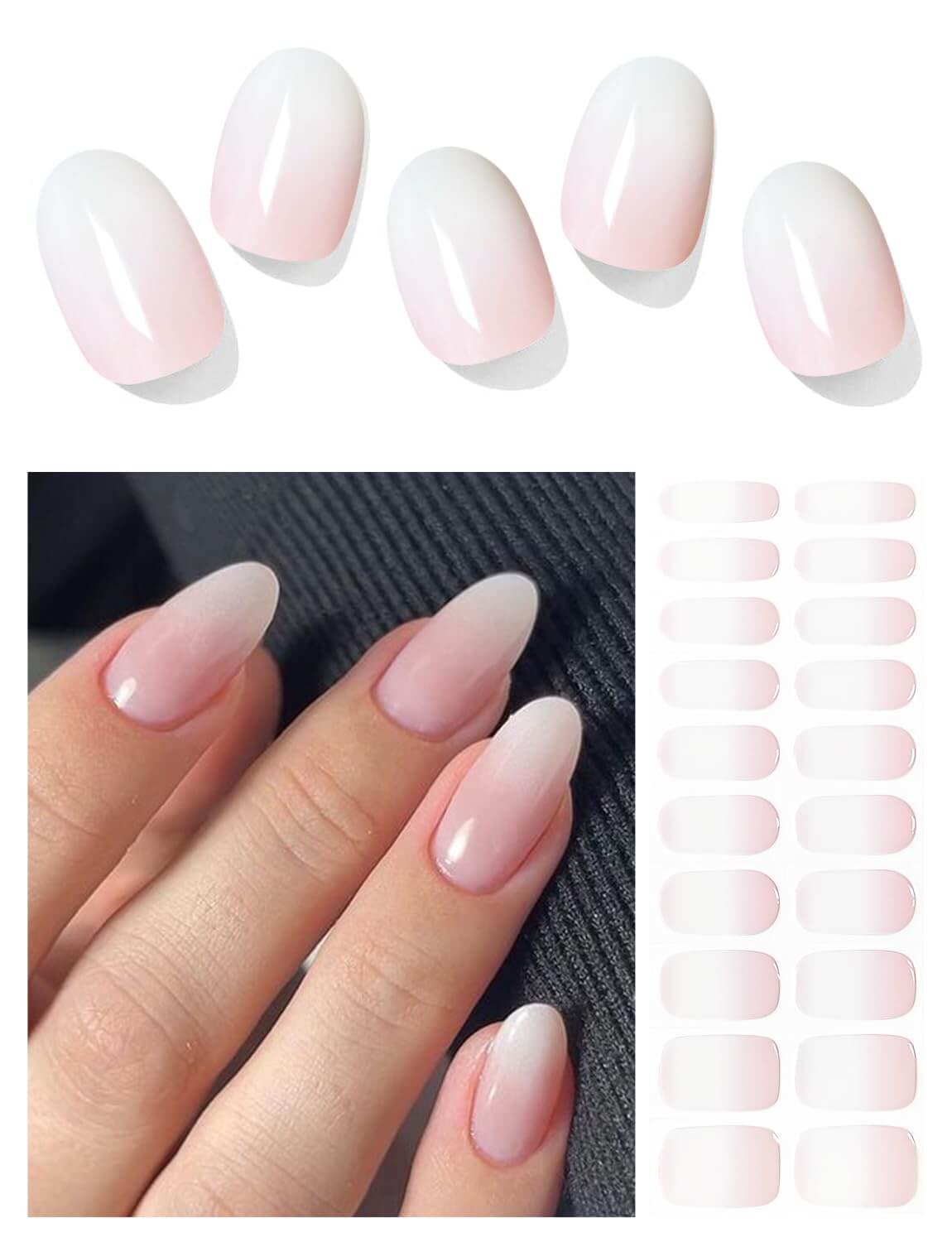 Semi Cured Gel Nail - Winter Vibes - 20 PCS - NailSala