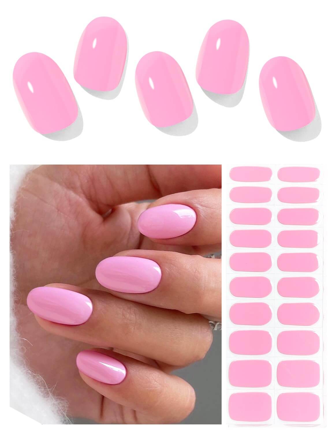 Semi Cured Gel Nail - Winter Vibes - 20 PCS - NailSala