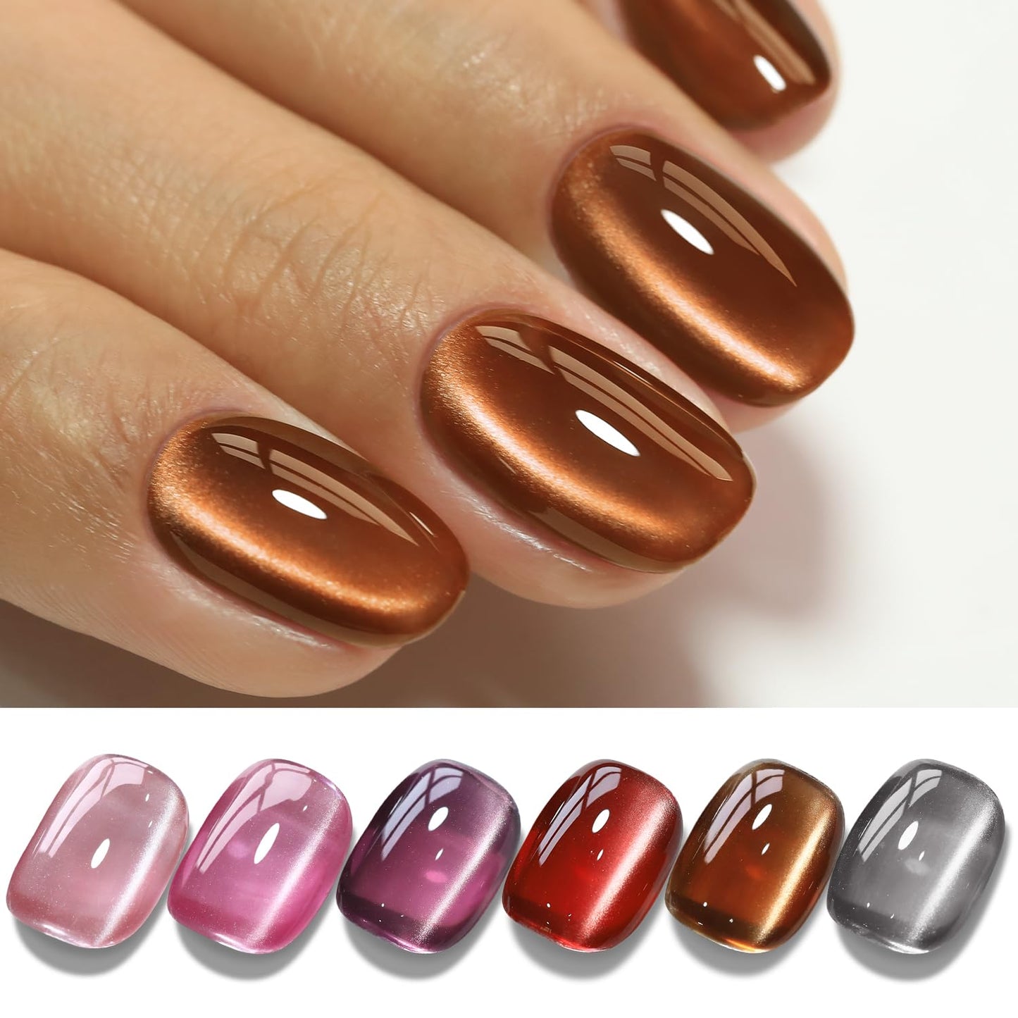 Magnetic Cat Eye Gel Nail Polish/6Pcs 🔥Total Savings Pack🔥