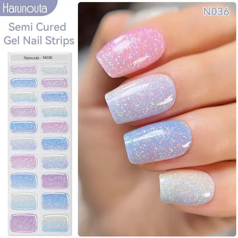 Fall Semi Cured Gel Nail/20Tips - NailSala