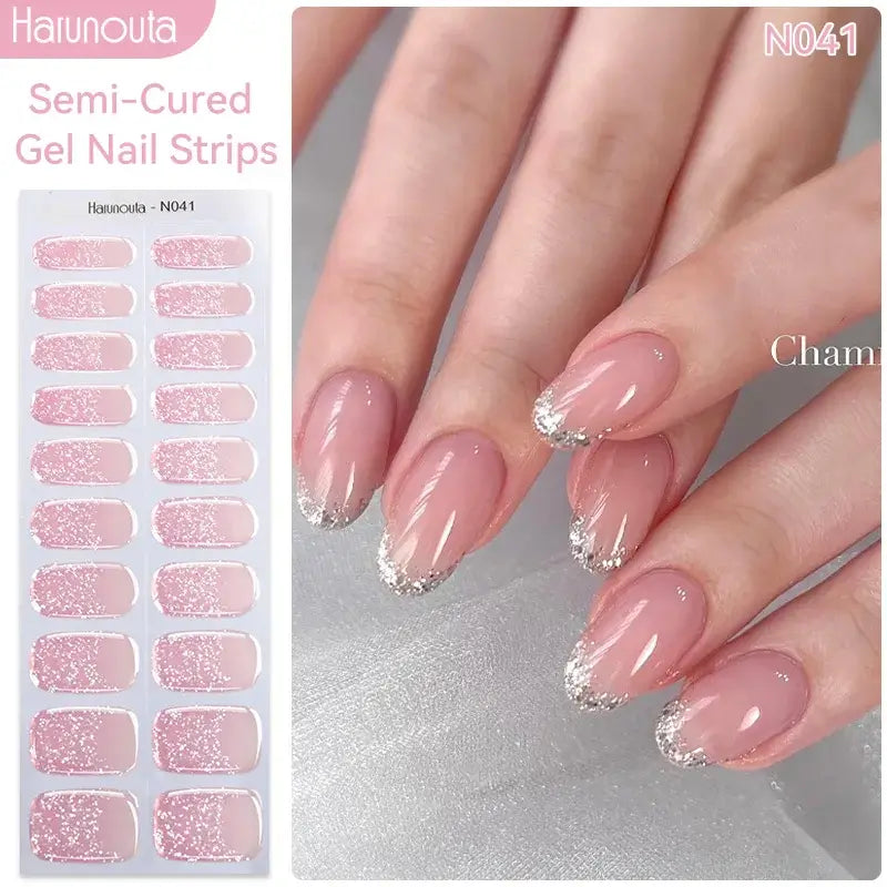 Fall Semi Cured Gel Nail/20Tips - NailSala