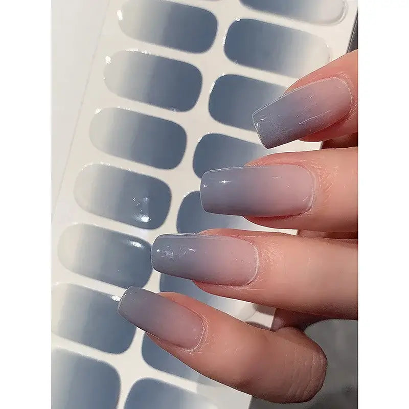 Azure Semi-cured Gel Nail/16 Tips - NailSala