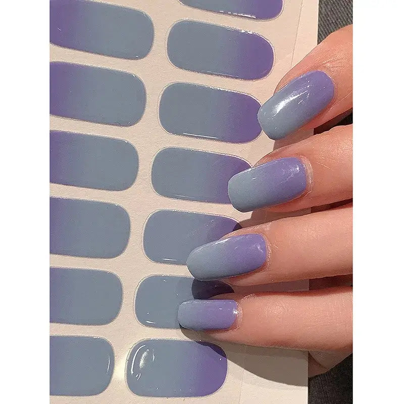 Azure Semi-cured Gel Nail/16 Tips - NailSala