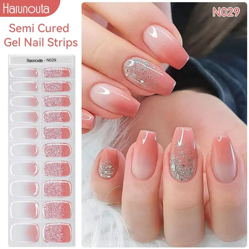 Fall Semi Cured Gel Nail/20Tips - NailSala