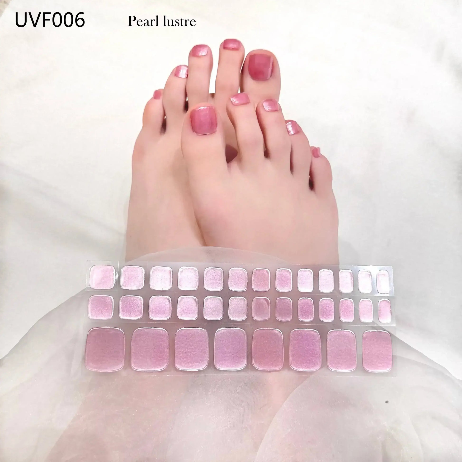 Semi Cured Gel Toe Nail/34 Tips - NailSala