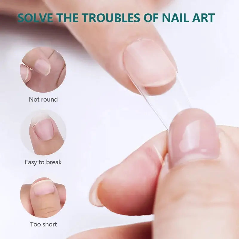 Full Cover Nail Tips/600 Pcs - NailSala