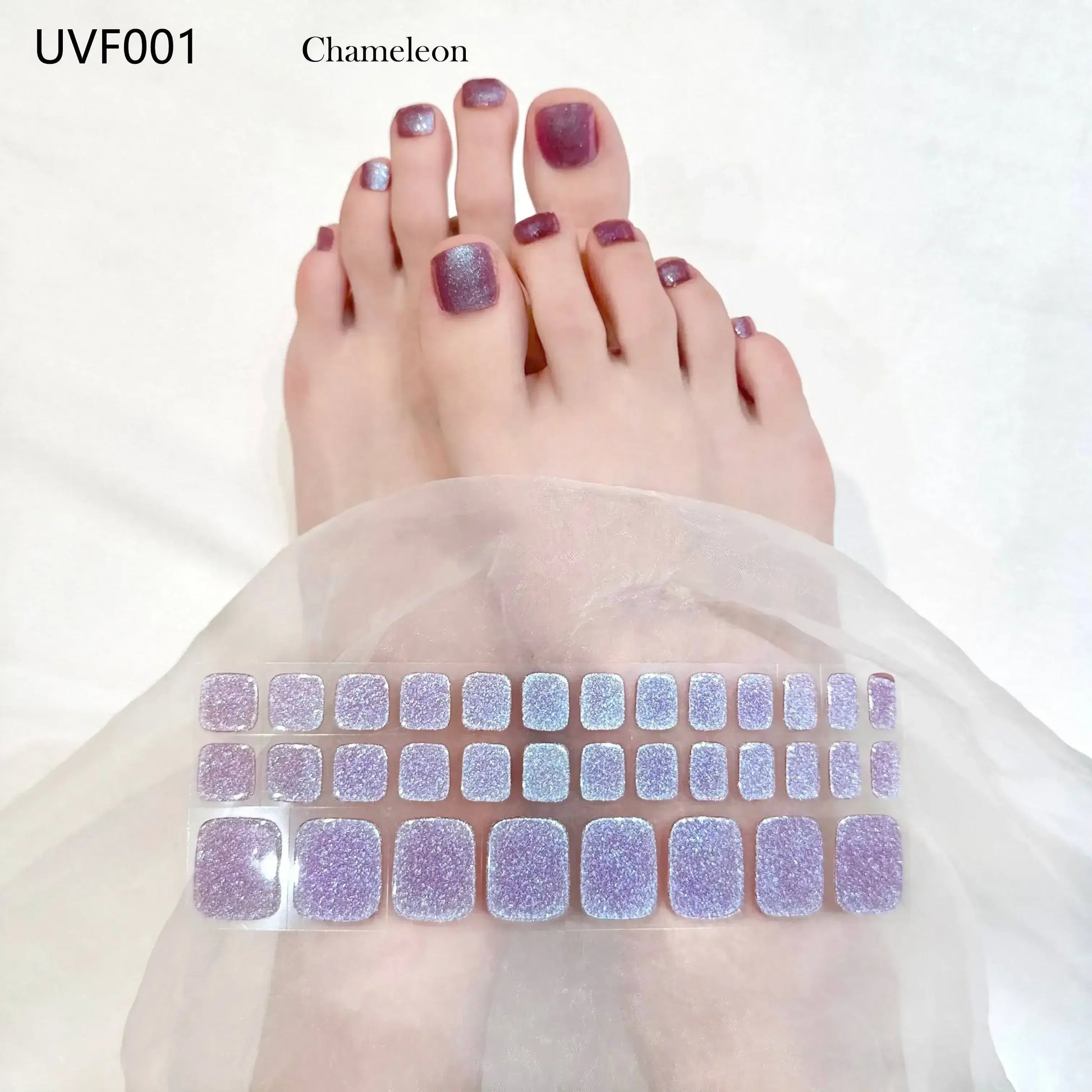 Semi Cured Gel Toe Nail/34 Tips - NailSala