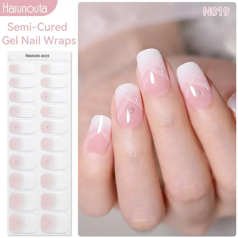 Fall Semi Cured Gel Nail/20Tips - NailSala