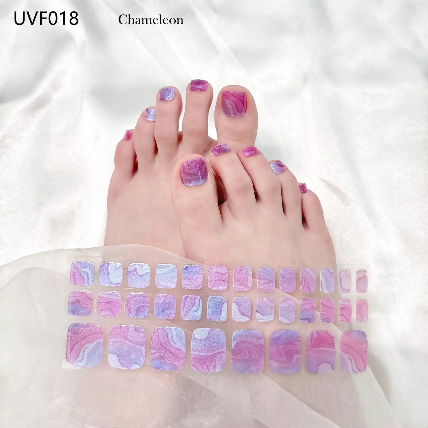 Semi Cured Gel Toe Nail/34 Tips - NailSala