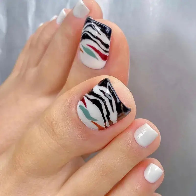 Miami Toe Nails Press On/24 Tips - NailSala