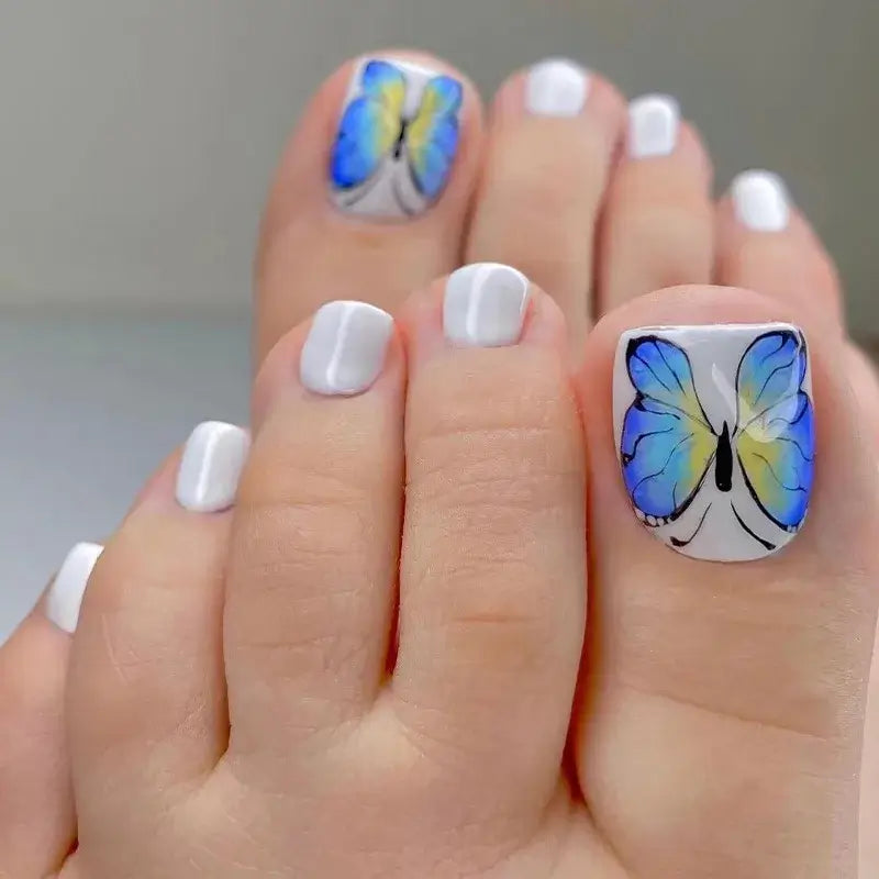 Miami Toe Nails Press On/24 Tips - NailSala