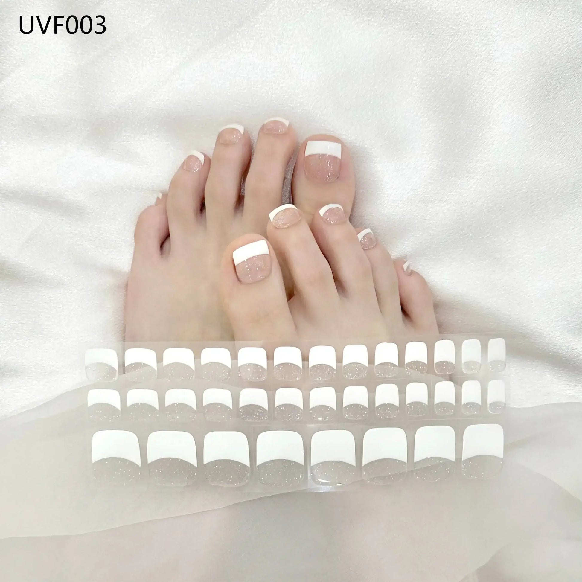 Semi Cured Gel Toe Nail/34 Tips - NailSala