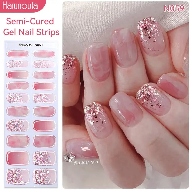 Fall Semi Cured Gel Nail/20Tips - NailSala