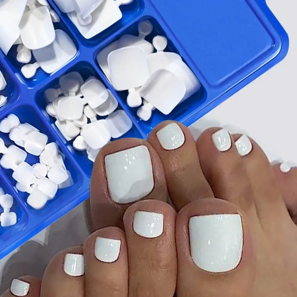 Full Cover Toe Nail Tips/120Pcs - NailSala