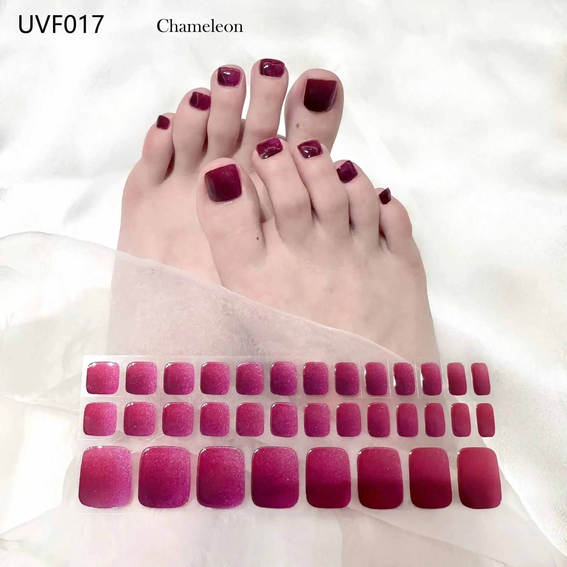 Semi Cured Gel Toe Nail/34 Tips - NailSala