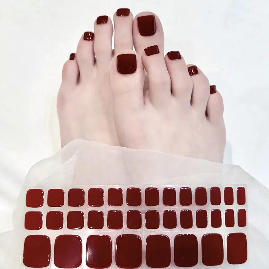 Semi Cured Gel Toe Nail/34 Tips - NailSala