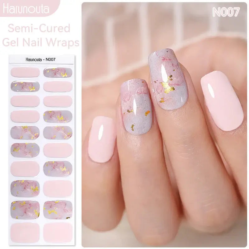 Fall Semi Cured Gel Nail/20Tips - NailSala