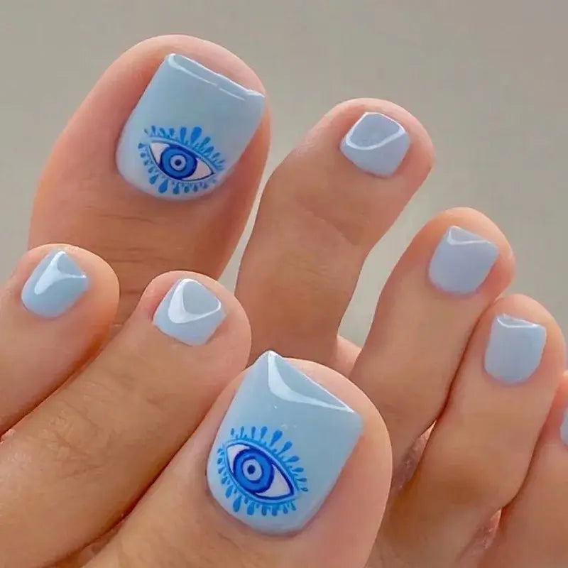 Miami Toe Nails Press On/24 Tips - NailSala