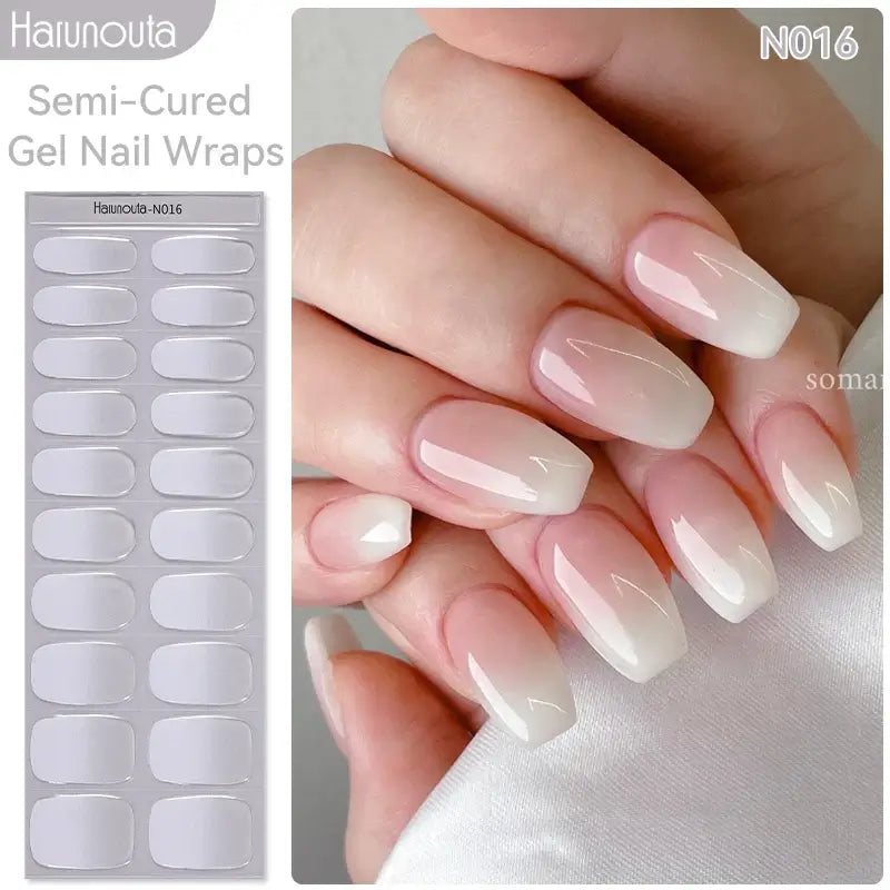 Fall Semi Cured Gel Nail/20Tips - NailSala