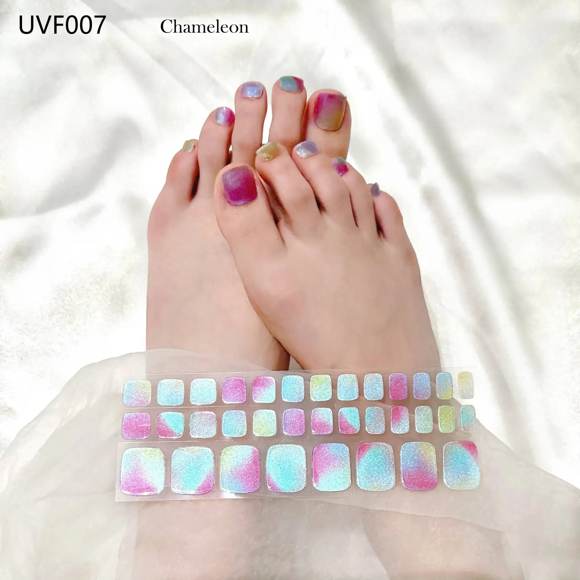 Semi Cured Gel Toe Nail/34 Tips - NailSala