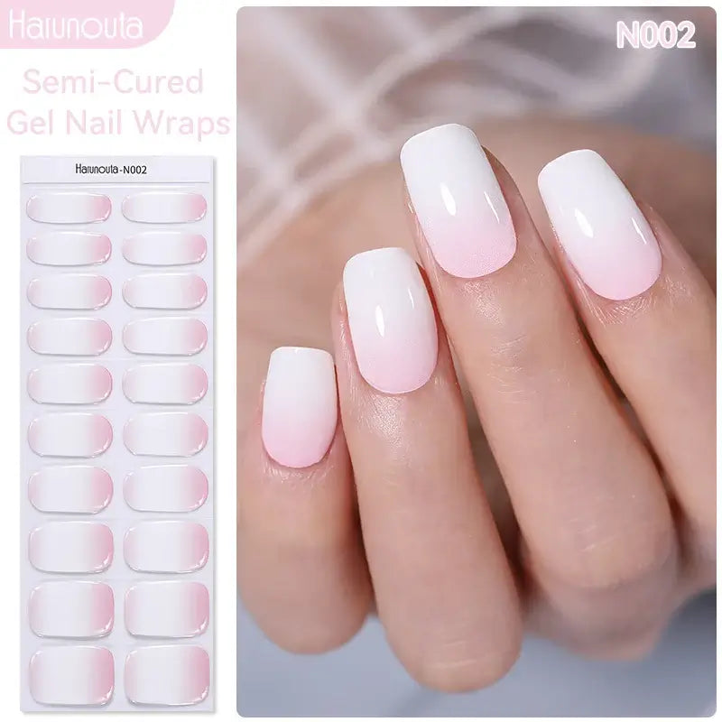 Fall Semi Cured Gel Nail/20Tips - NailSala