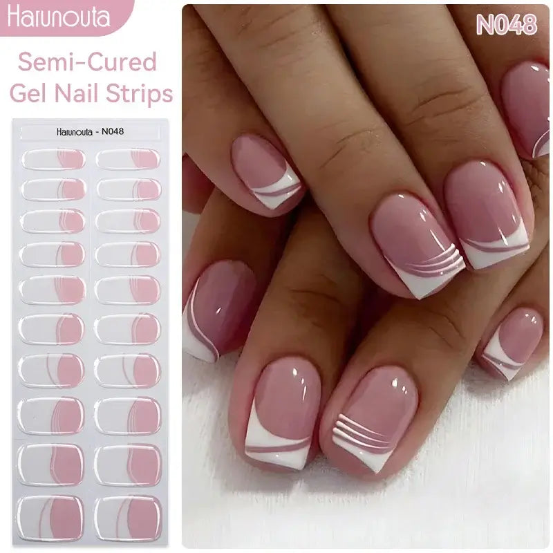 Fall Semi Cured Gel Nail/20Tips - NailSala