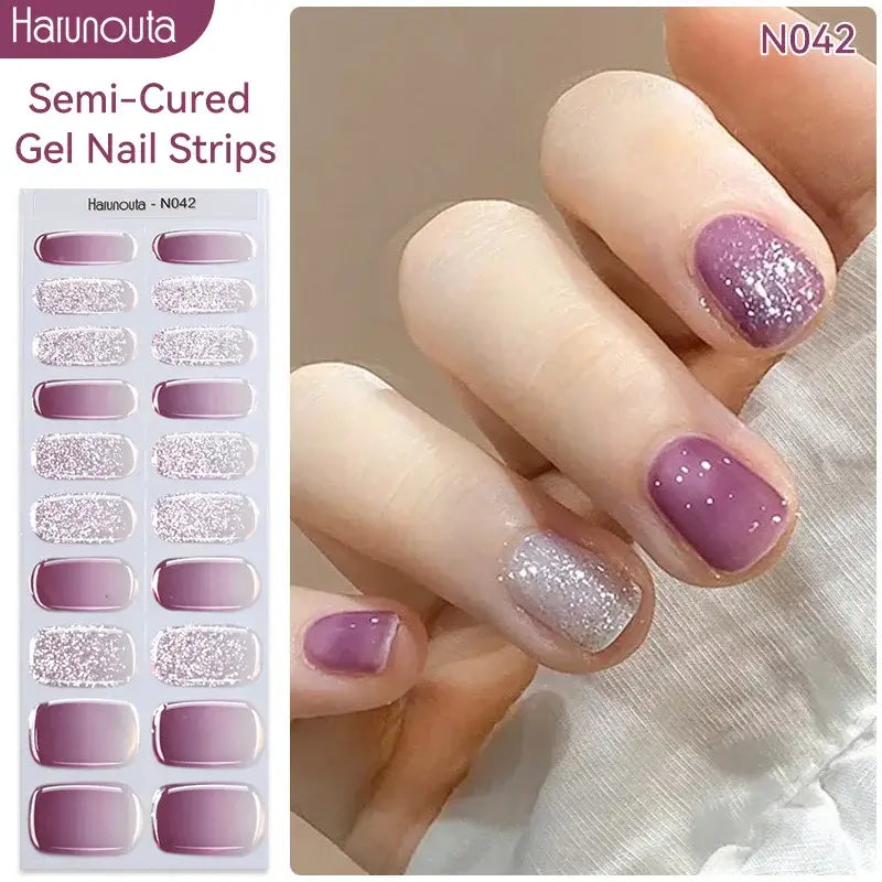 Fall Semi Cured Gel Nail/20Tips - NailSala