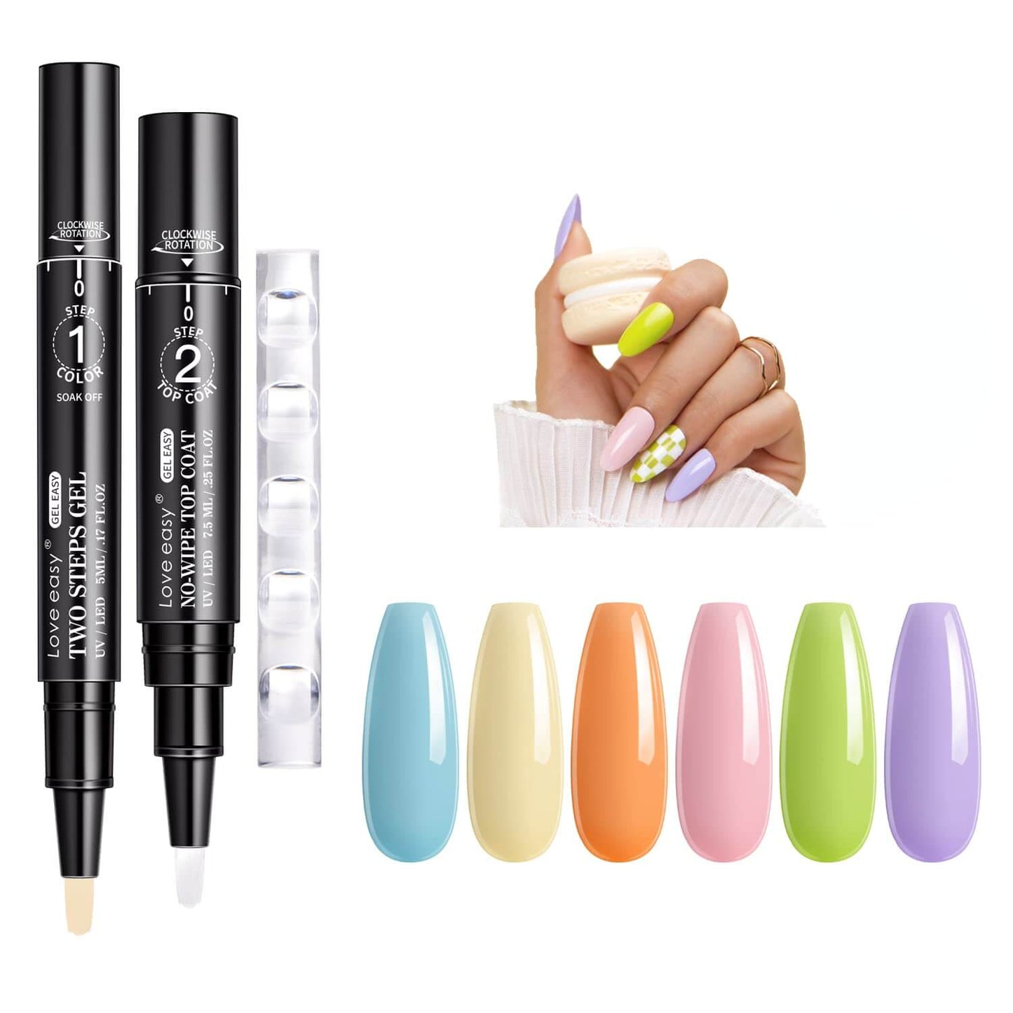 Gel Nail Polish Pen - Set 6 Colours 🔥 Don't miss out 🔥 - NailSala