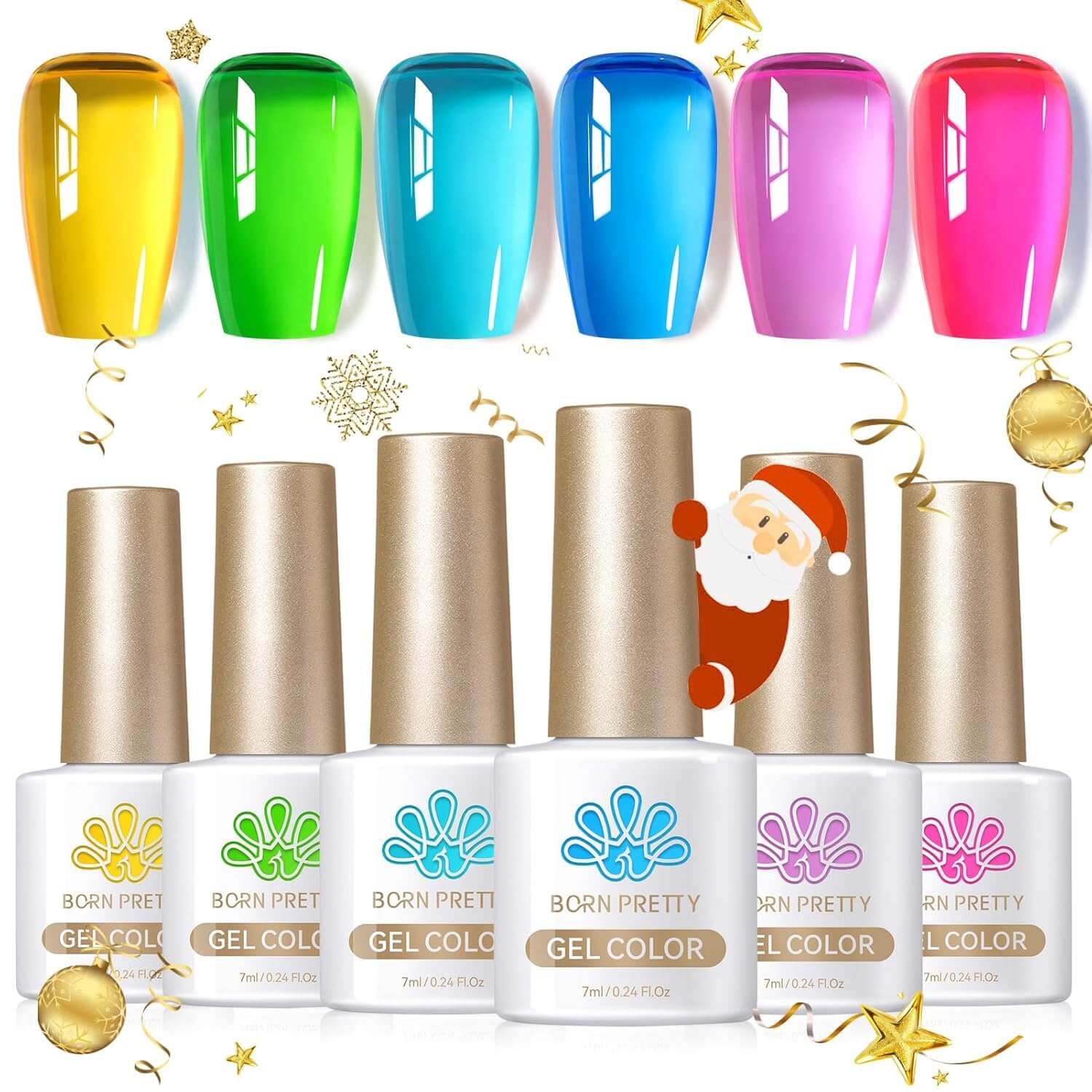 Jelly Gel Nail Polish - 6 Colours - New Year's Gift - NailSala