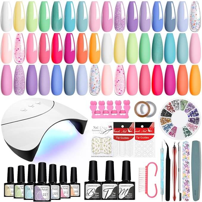 Gel Nail Polish Kit - 24 Colours 😍 Unbeatable Deal 😍 3 Days Delivery - NailSala