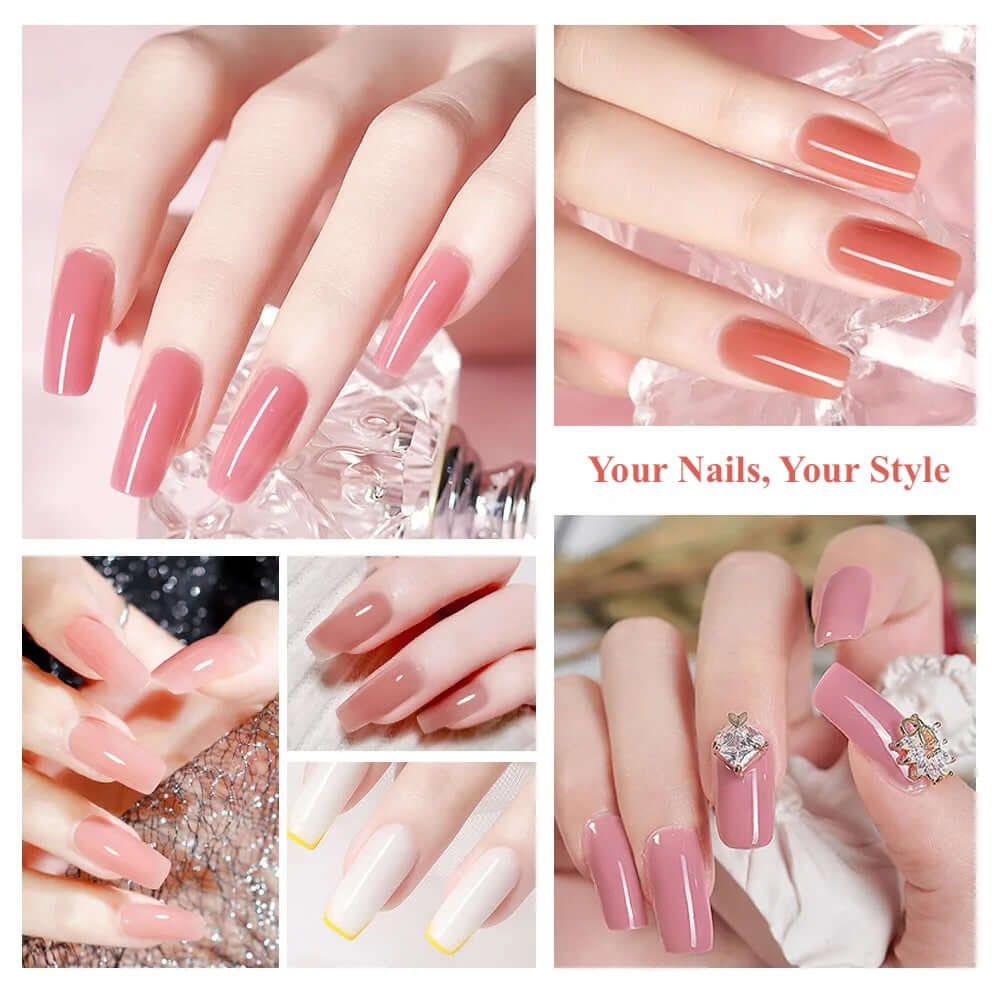 Poly Gel Nail Extension Kit - 14 Colors - Winter Collection 🔥 New Year's Gift 🔥 - NailSala